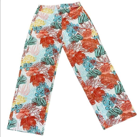 Persifor Tilly Palazzo pants Resort wear Sz S - Picture 3 of 6